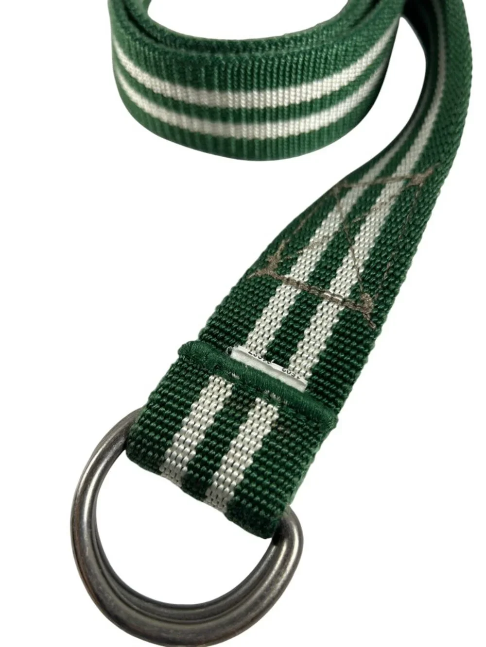 Y2K American Eagle Outfitters Mens 44 Inch Web Belt Canvas Adjustable D Ring